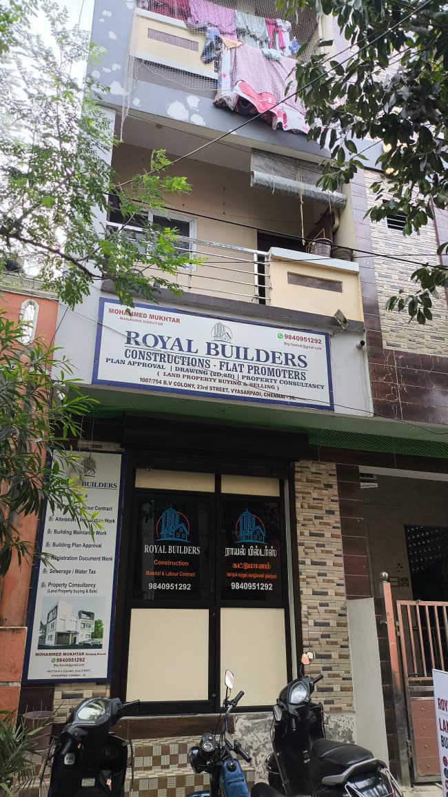 Royal Builders office - BV Colony, Chennai